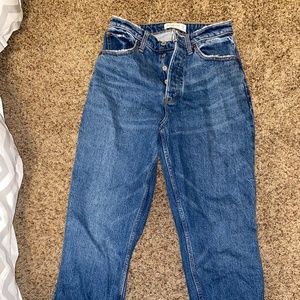 Abercrombie High-Rise Dad Jeans (Curve Love)